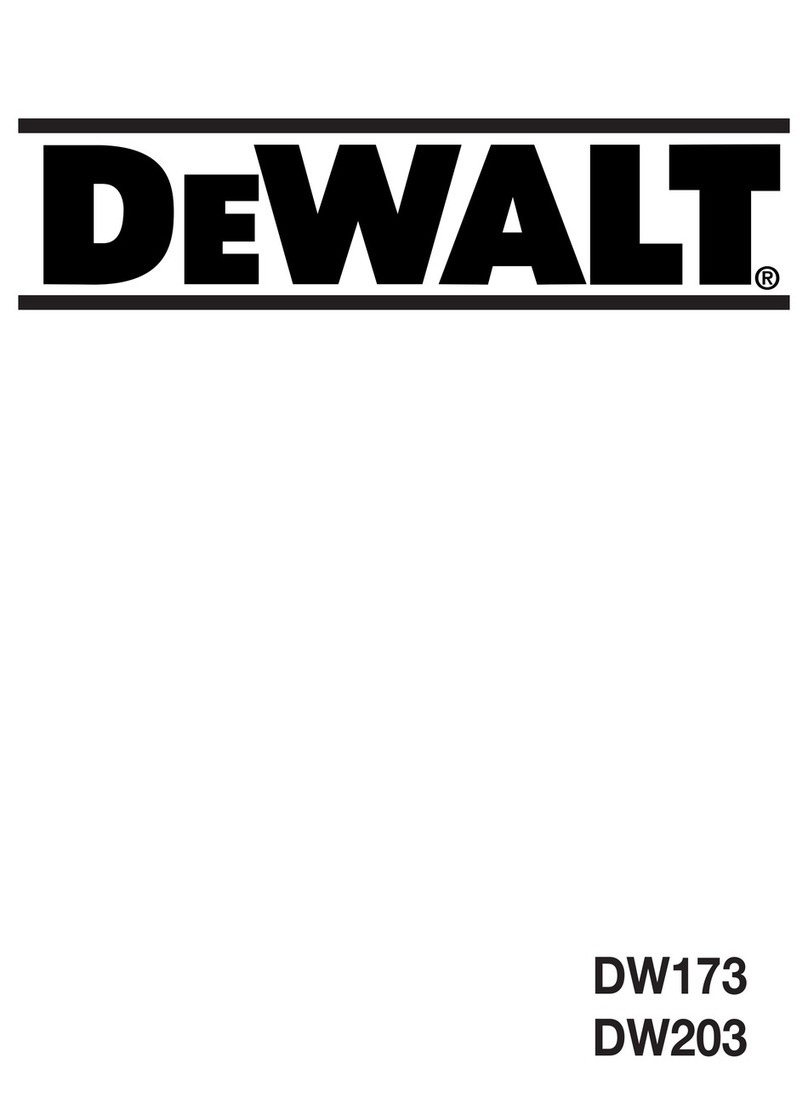 DeWalt DW173 user manual