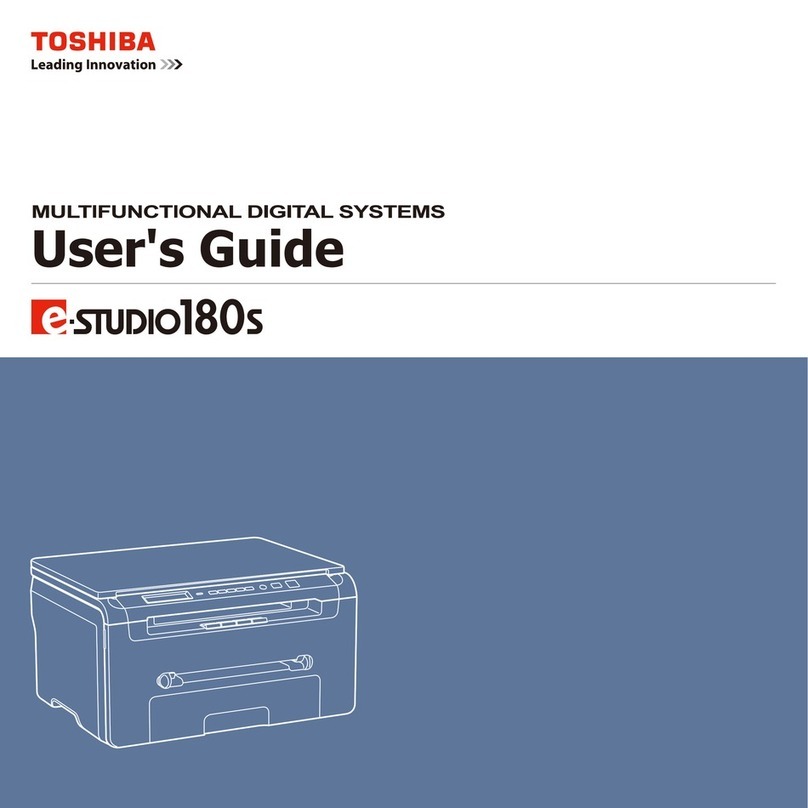 Toshiba e-studio 180s User manual