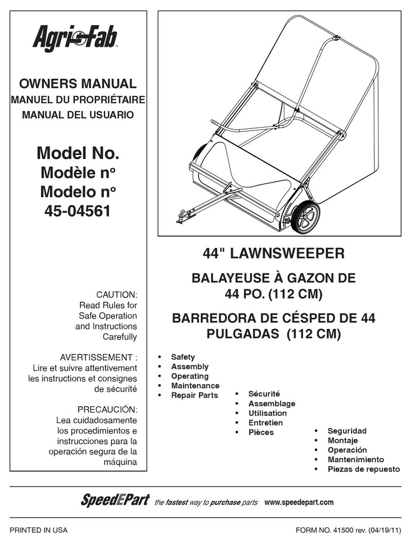 Agri-Fab 45-04561 owner's manual