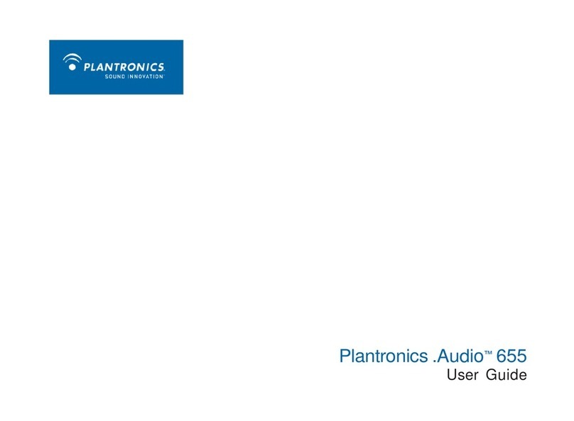 Plantronics .Audio 655 user guide