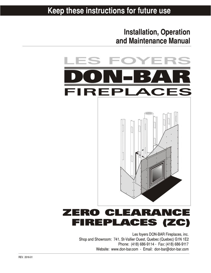 DON-BAR ZERO CLEARANCE ZC Series Installation, operation and maintenance manual DON-BAR ZERO CLEARANCE ZC Series Installation, operation and maintenance manual