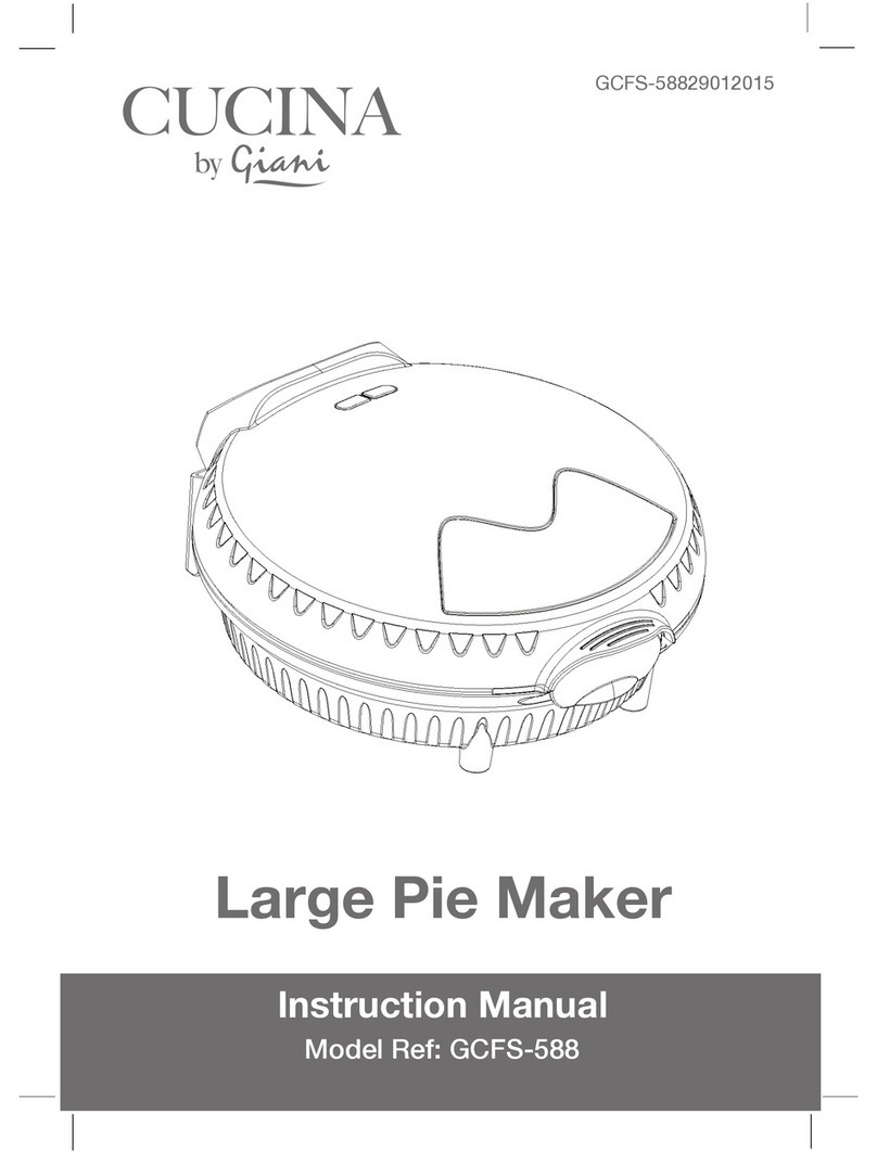 Giani Cucina GCFS-588 instruction manual