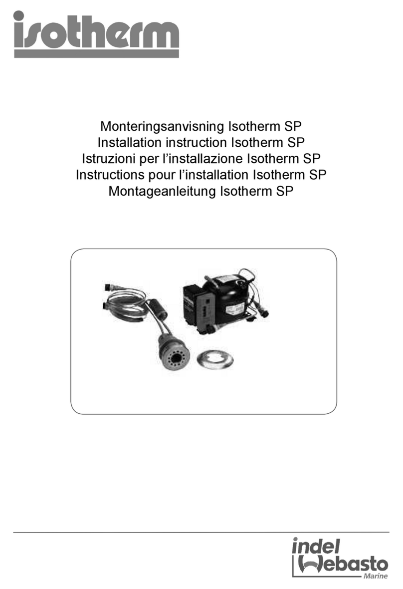 Isotherm SP installation instructions