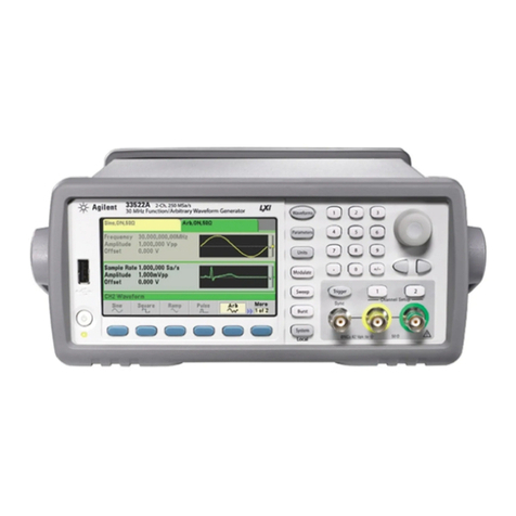Agilent Technologies Agilent 33500 Series Service manual Agilent Technologies Agilent 33500 Series Service manual