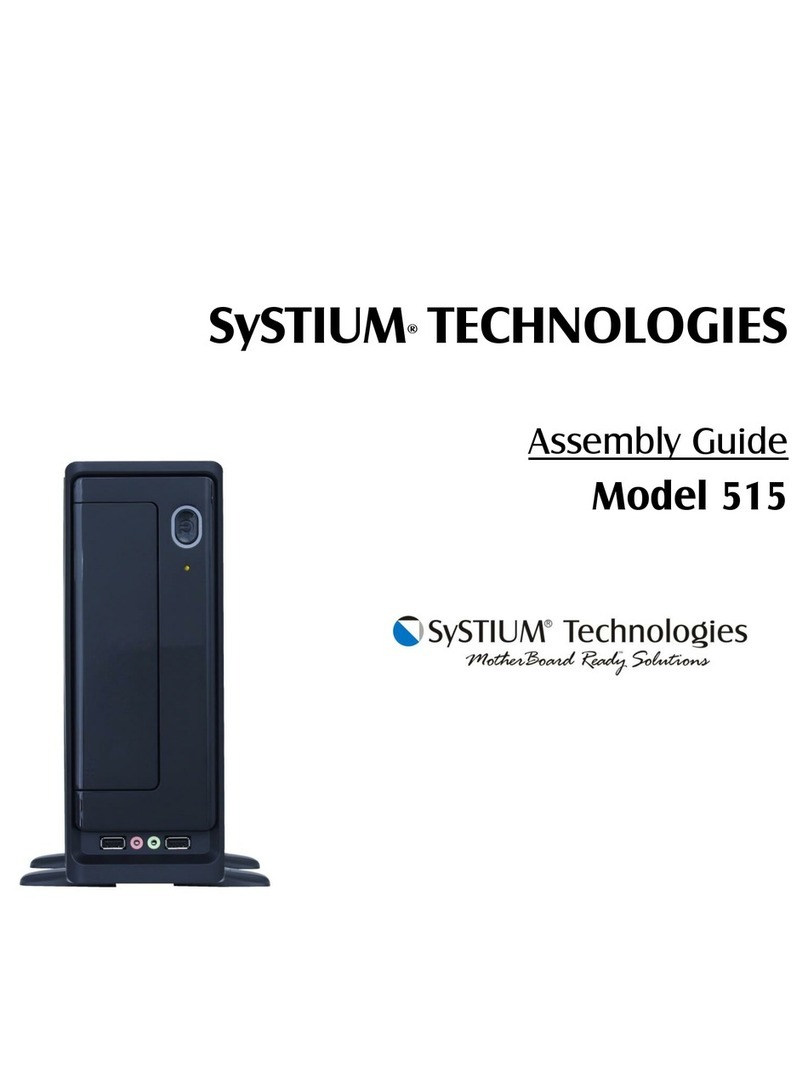 Systium Technologies 515 Assembly guide