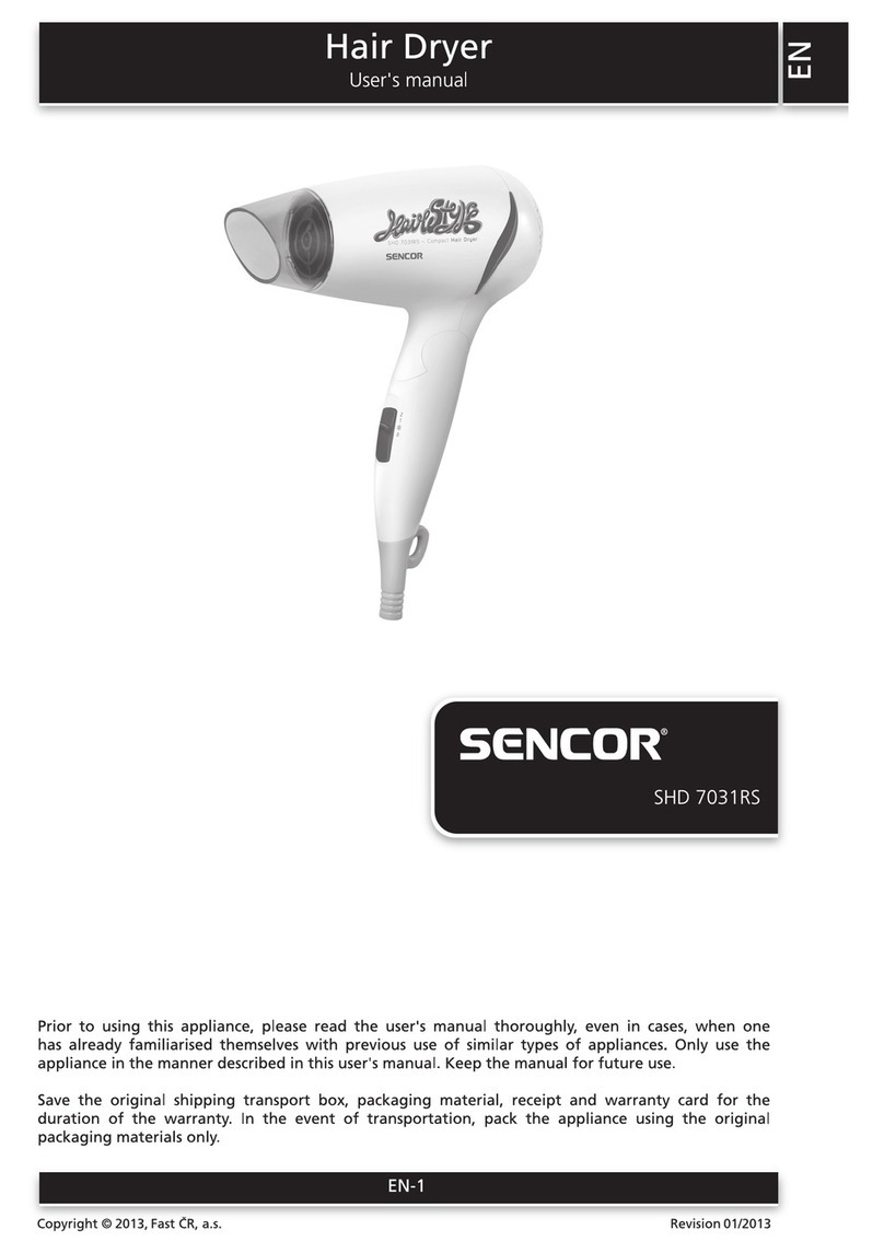 Sencor SHD 7031RS user manual