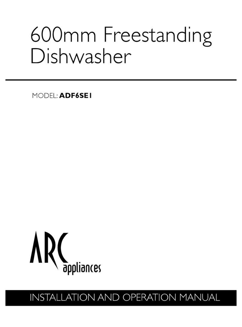 ARC Appliances ADF6SEI User manual