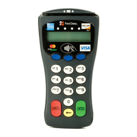 First Data FD-30 PIN Pad User manual