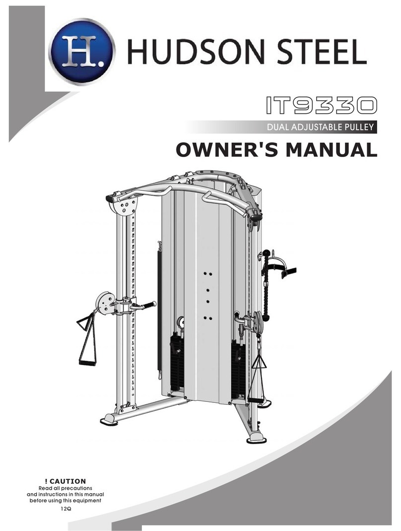 HUDSON STEEL IT9330 owner's manual