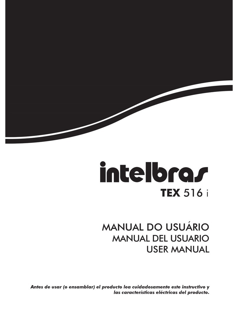 Intelbras TEX 516 i User manual