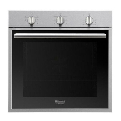 Hotpoint Ariston FK 61.1 X/HA operating instructions