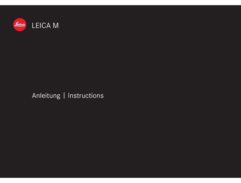 Leica M operating instructions