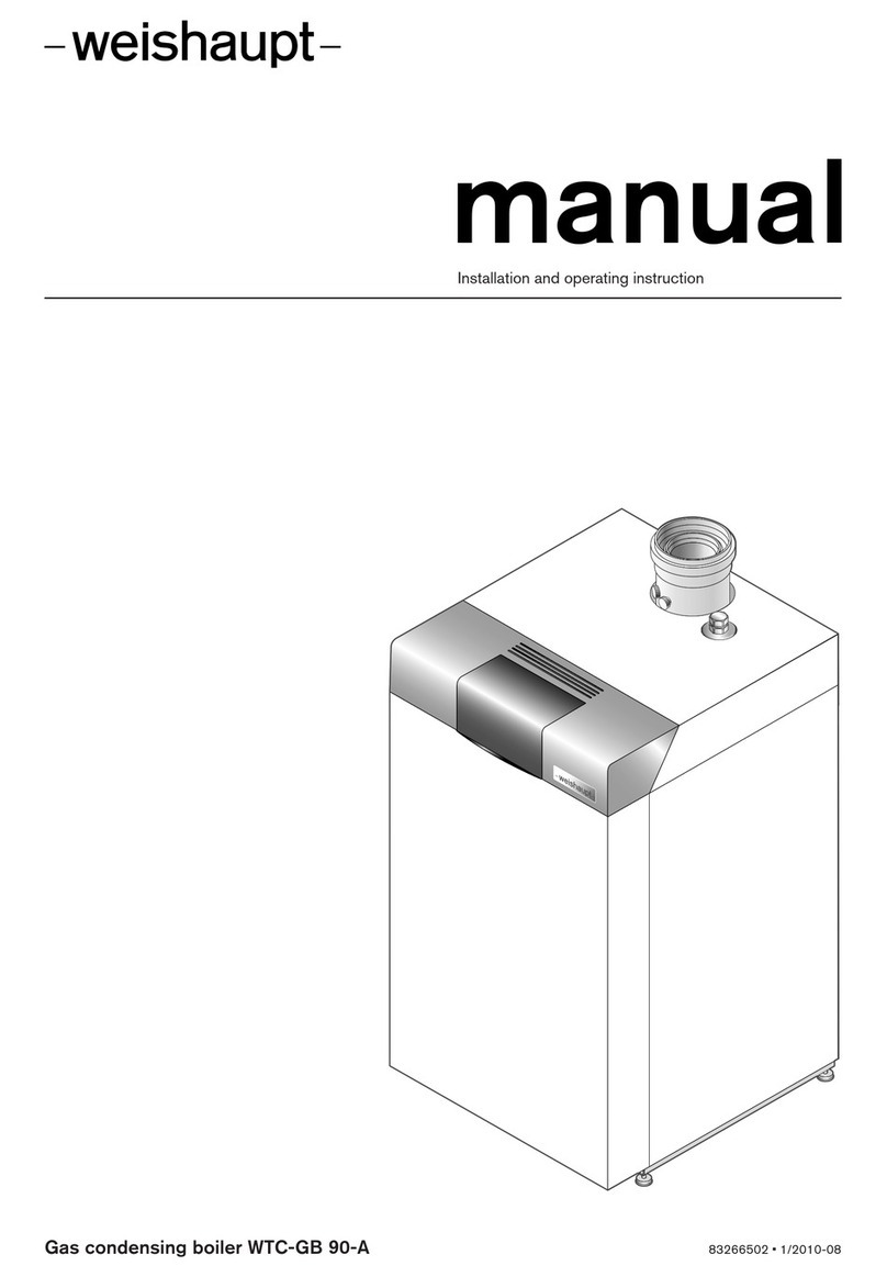 Weishaupt WTC-GB 90-A Installation and operating instruction