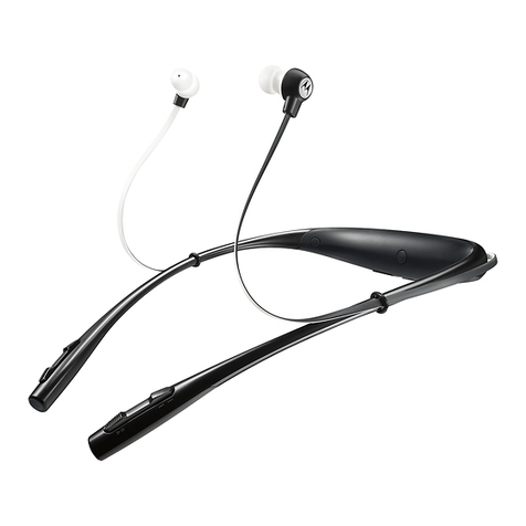 Motorola Buds Specification sheet