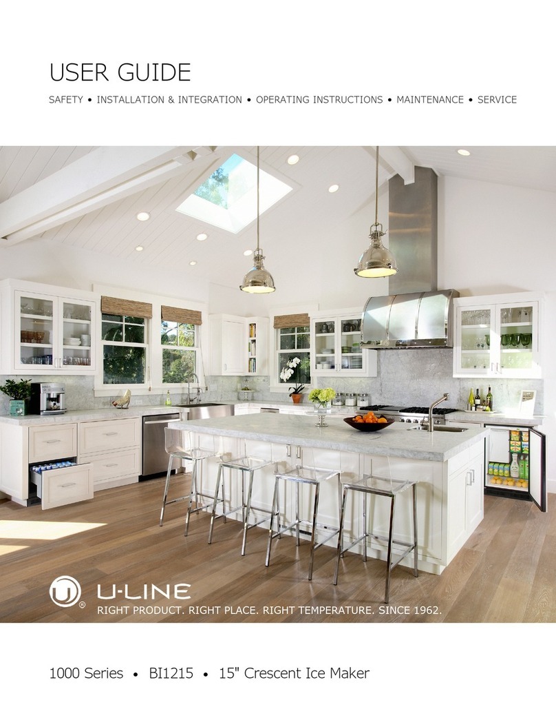 U-Line 1000 SERIES User manual