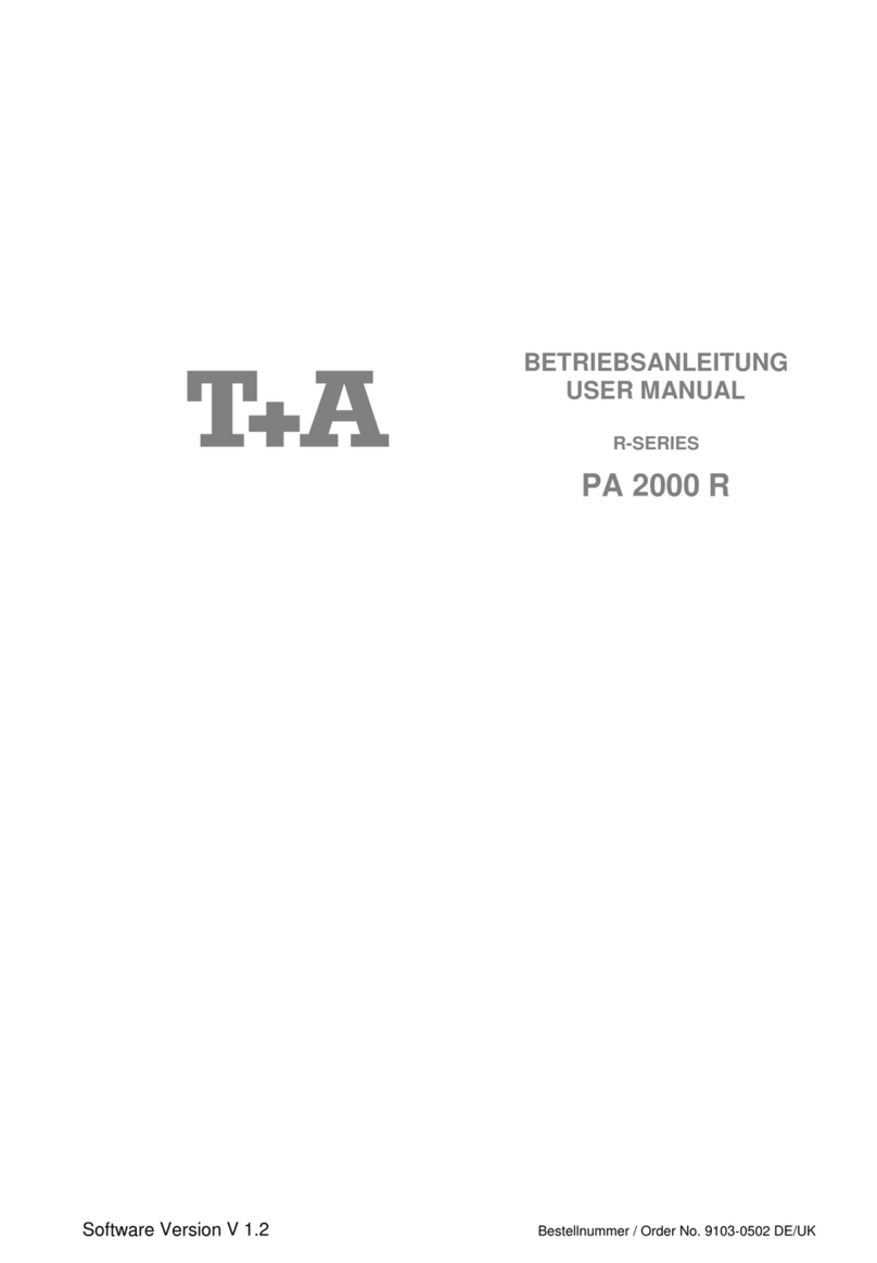 T+A PA 2000 R user manual