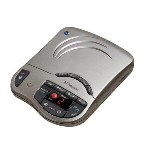 BT RESPONSE 75 User manual