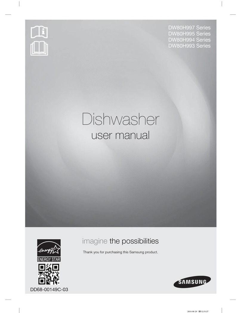 Samsung DW80H997 Series user manual