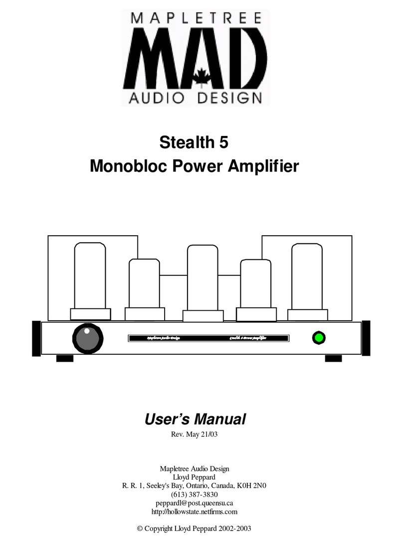 Mapletree stealth 5 user manual