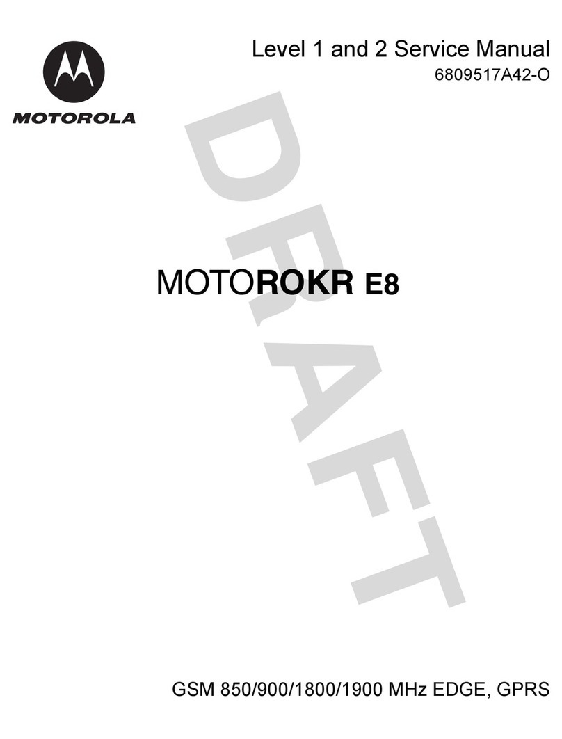 Motorola MOTOROKR E8 User manual