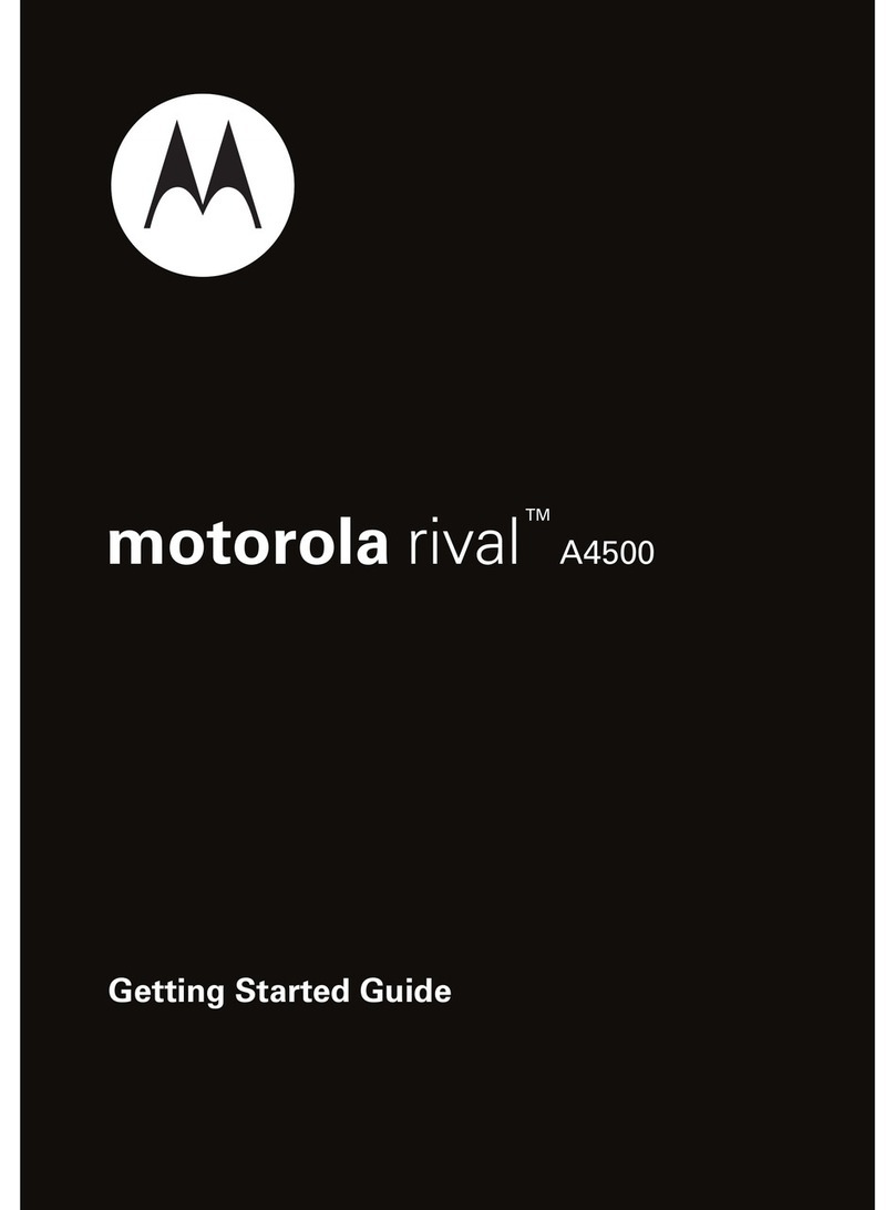 Motorola Rival A4500 User manual
