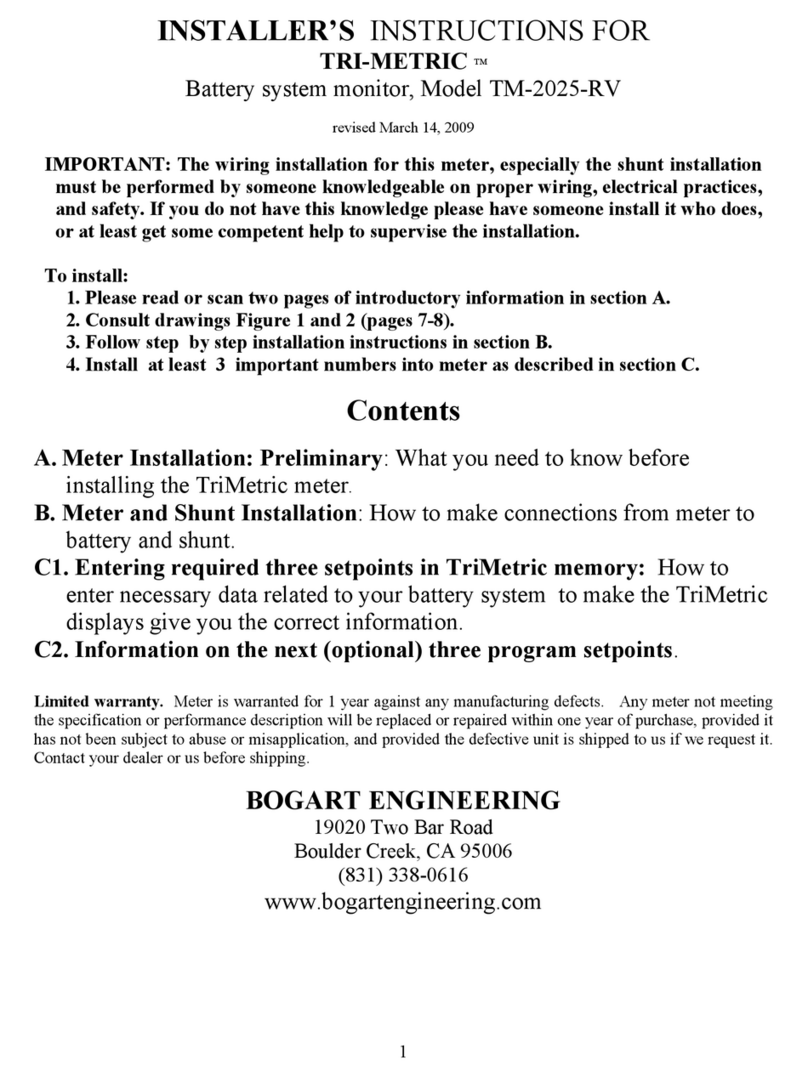 Bogart Engineering TM-2025-RV instructions