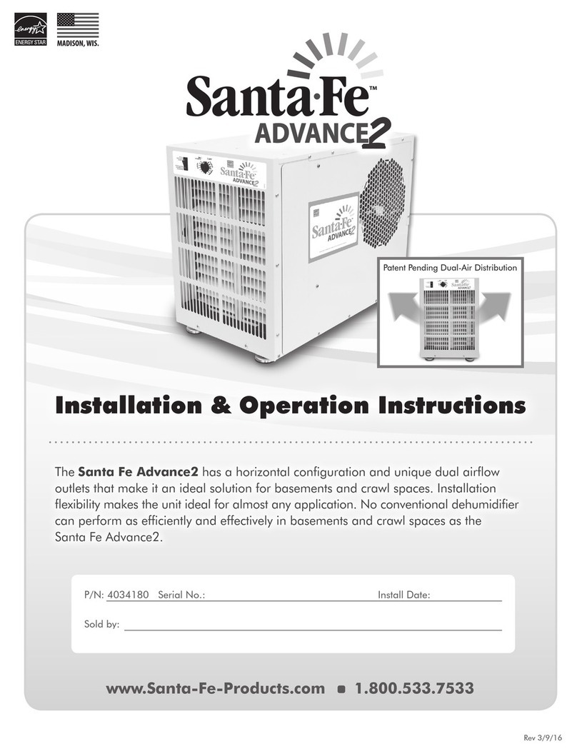 Santa Fe Advance2 Installation instructions