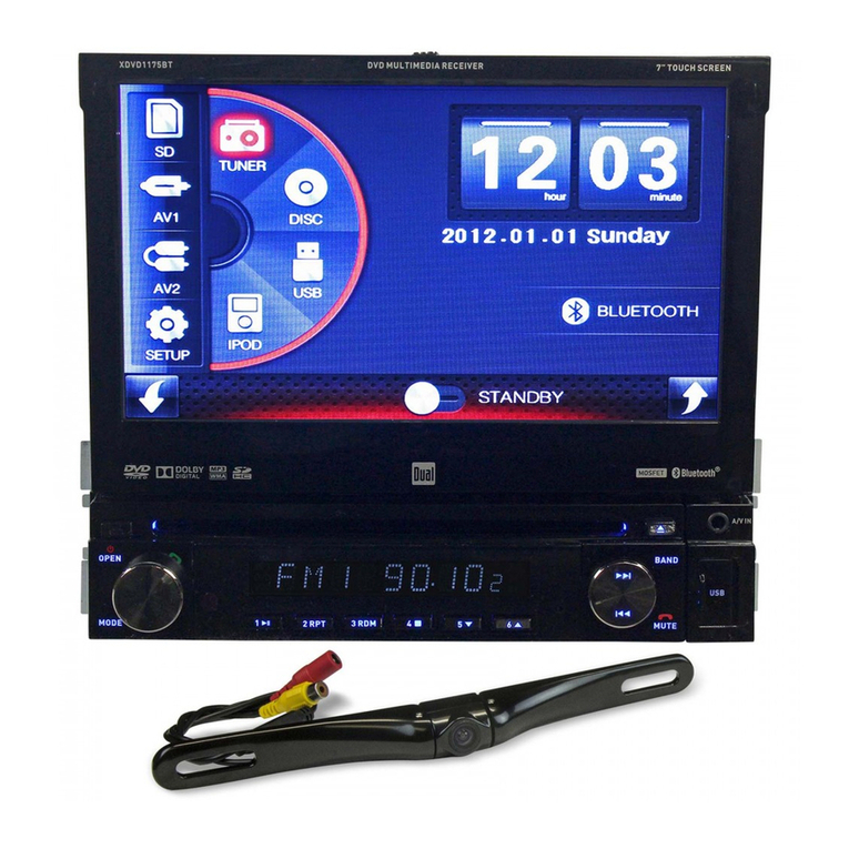 Dual XDVD1175BT User manual