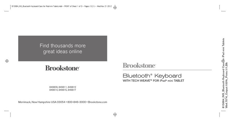 Brookstone 849809 user manual
