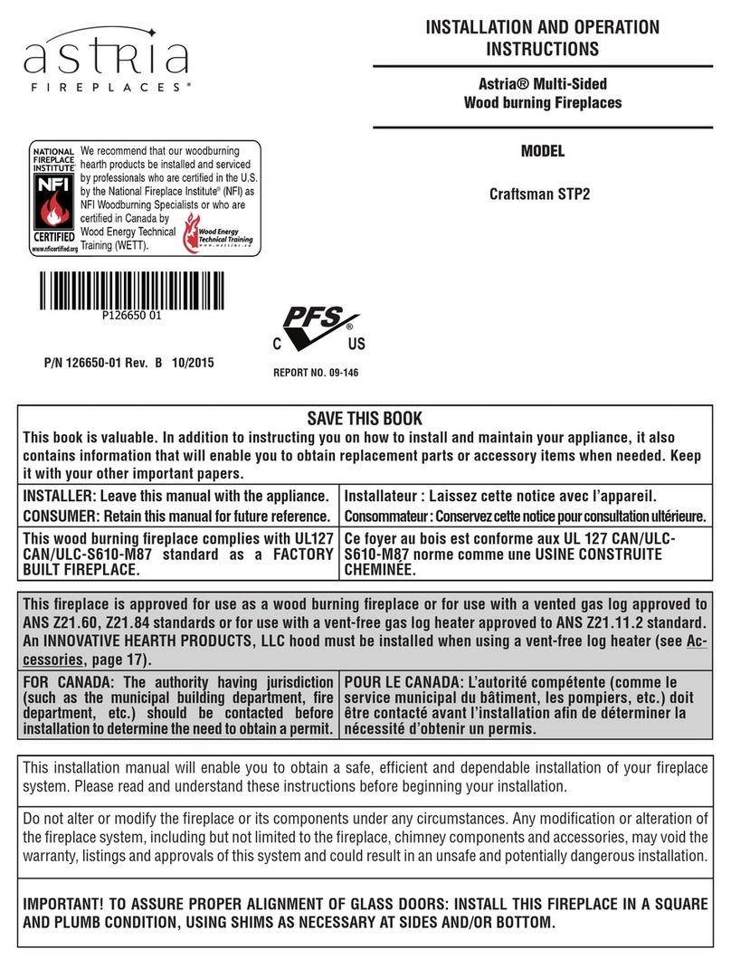 Astria Craftsman STP2 User manual