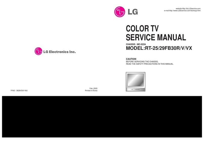 LG RT-25/29FB30R/V/VX User manual