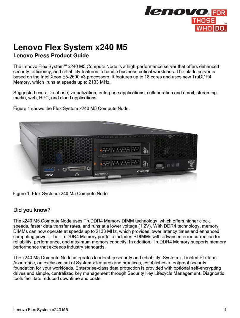 Lenovo Flex System x240 M5 User manual
