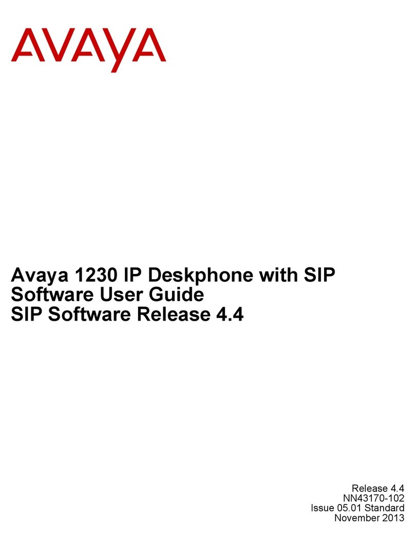 Avaya 1230 Safety guide