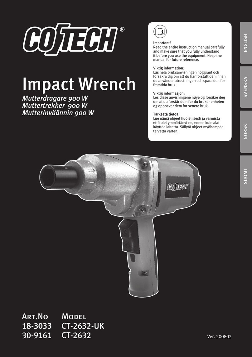 CO/Tech CT-2632-UK User manual