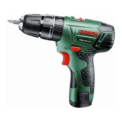 Bosch PSB 10,8 LI-2 User manual