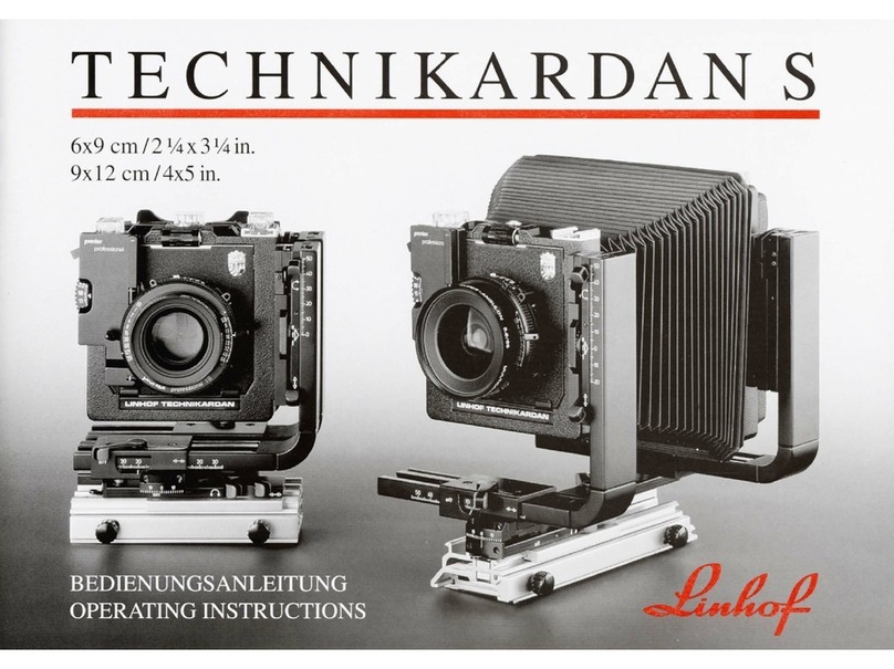 LINHOF TECHNIKARDAN S Operating	 instruction