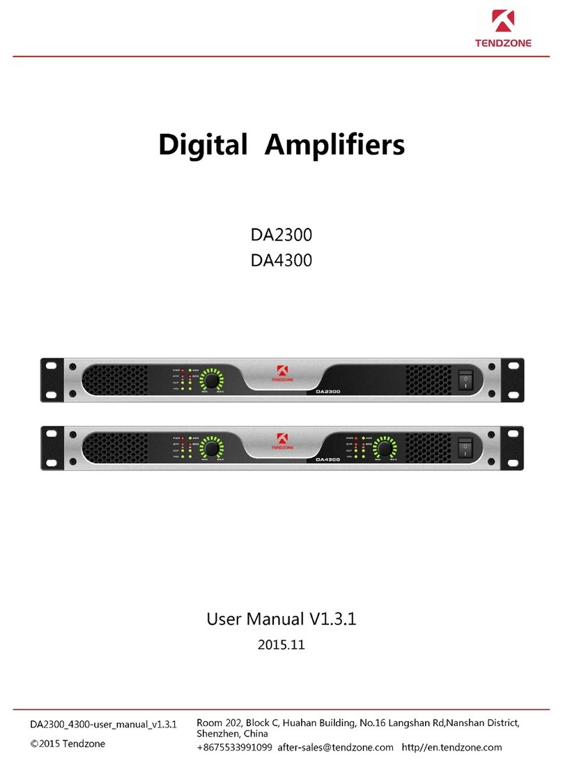 TENDZONE DA2300 user manual
