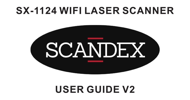 Scandex SX-1124 user guide
