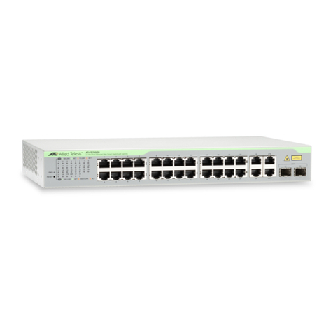 Allied Telesis AT-FS750/20 user guide