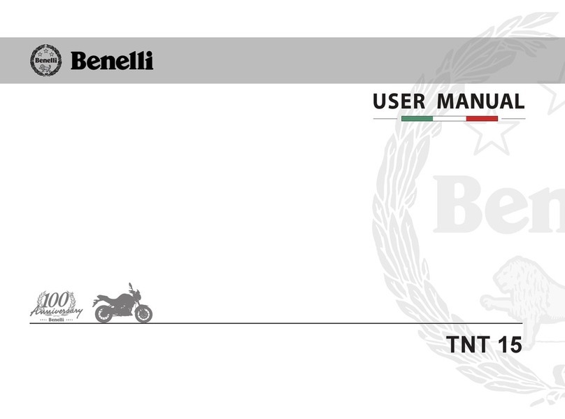 Benelli TNT 15 User manual