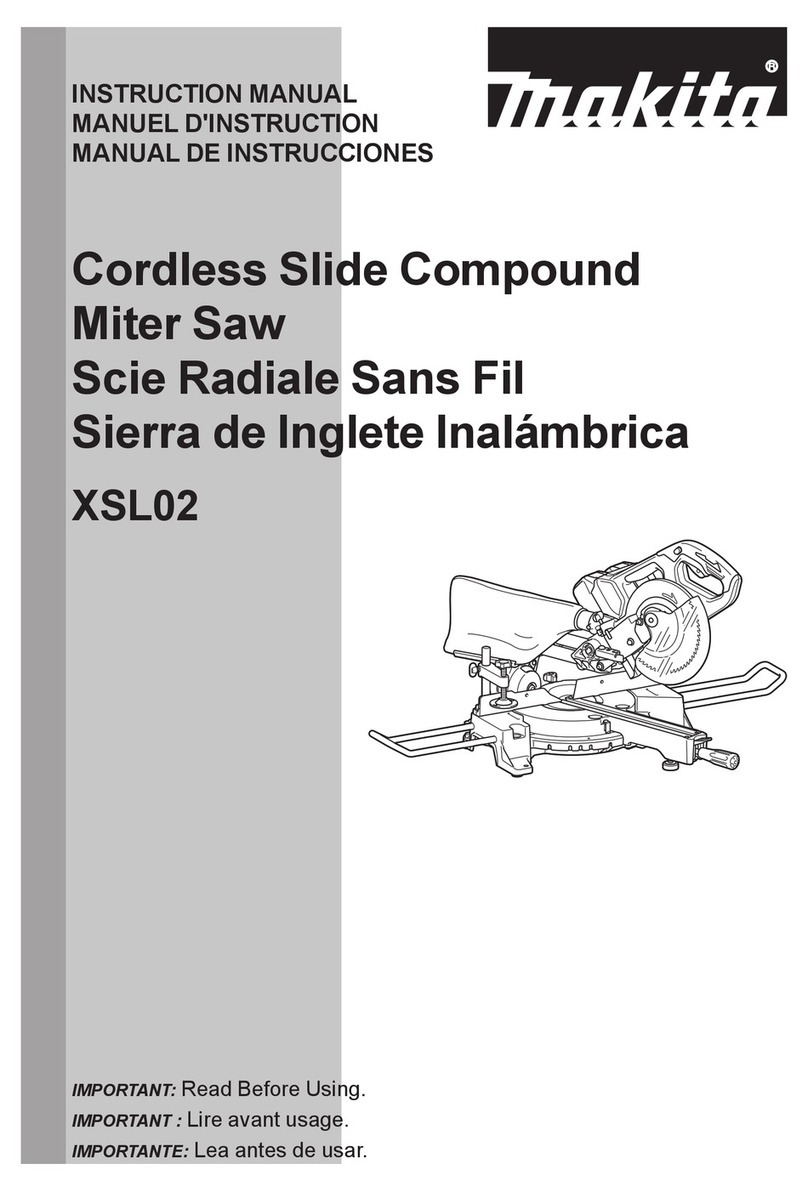 Makita XSL02 instruction manual