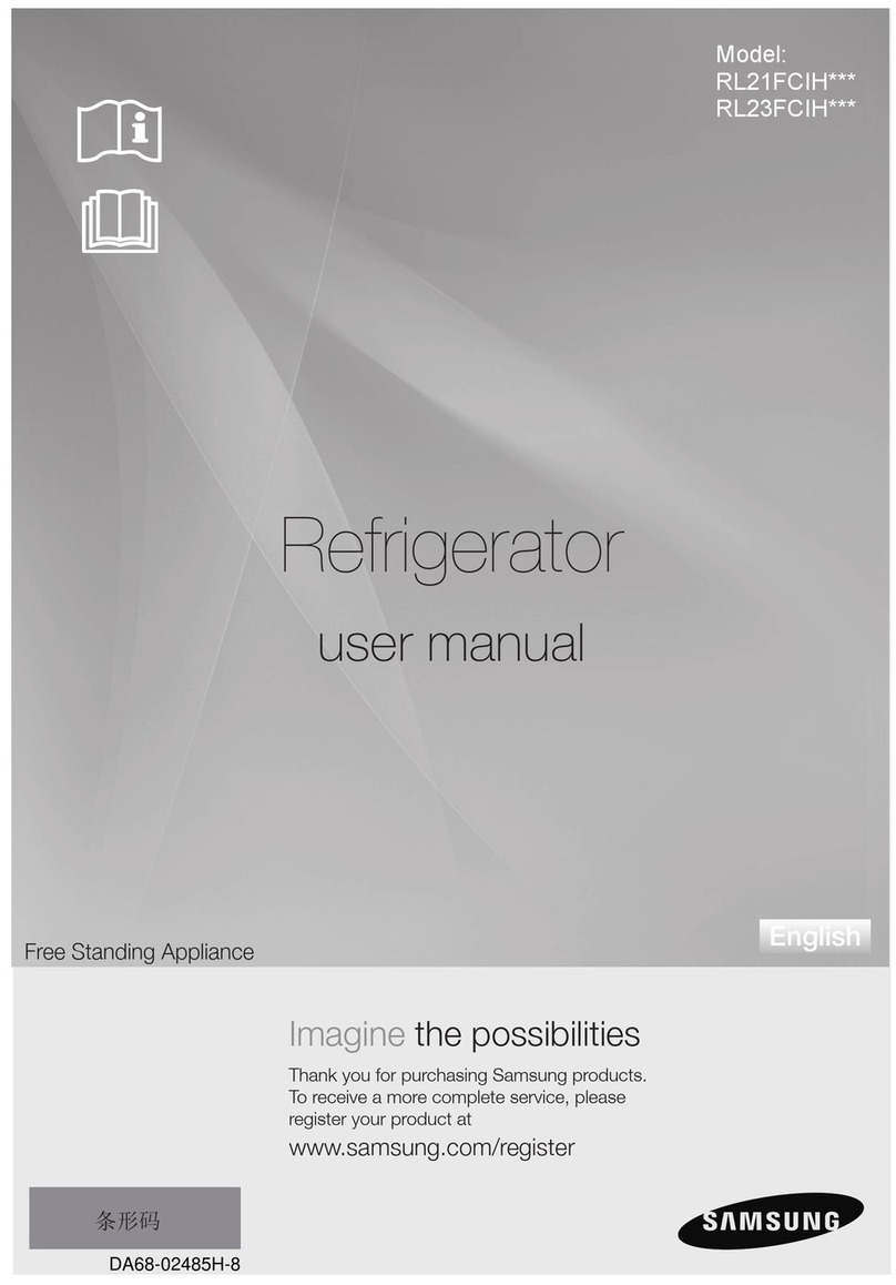 Samsung RL21FCIH SERIES User manual