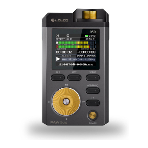 LOTOO PAW GOLD user manual