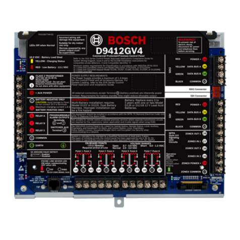 Bosch D9412GV4 installation guide