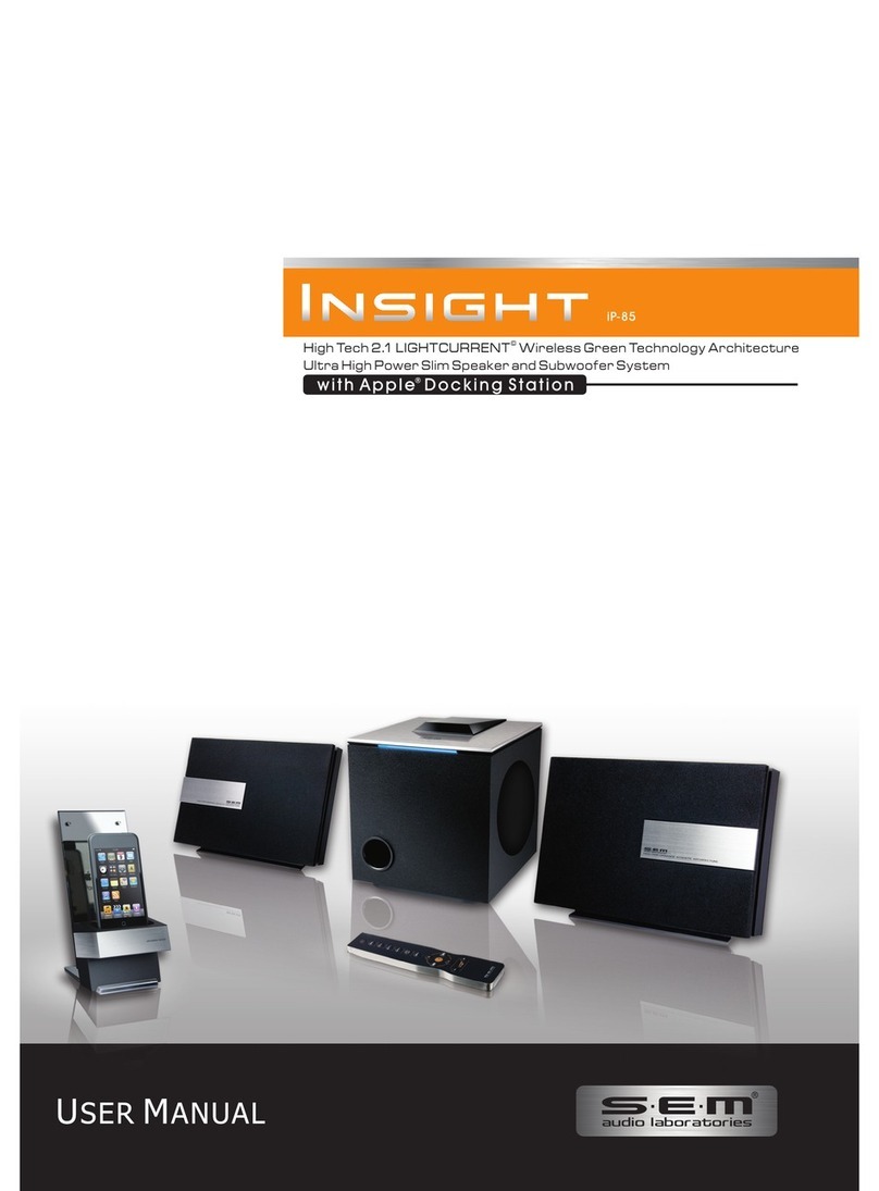 SEMaudio Insight ip-85 user manual
