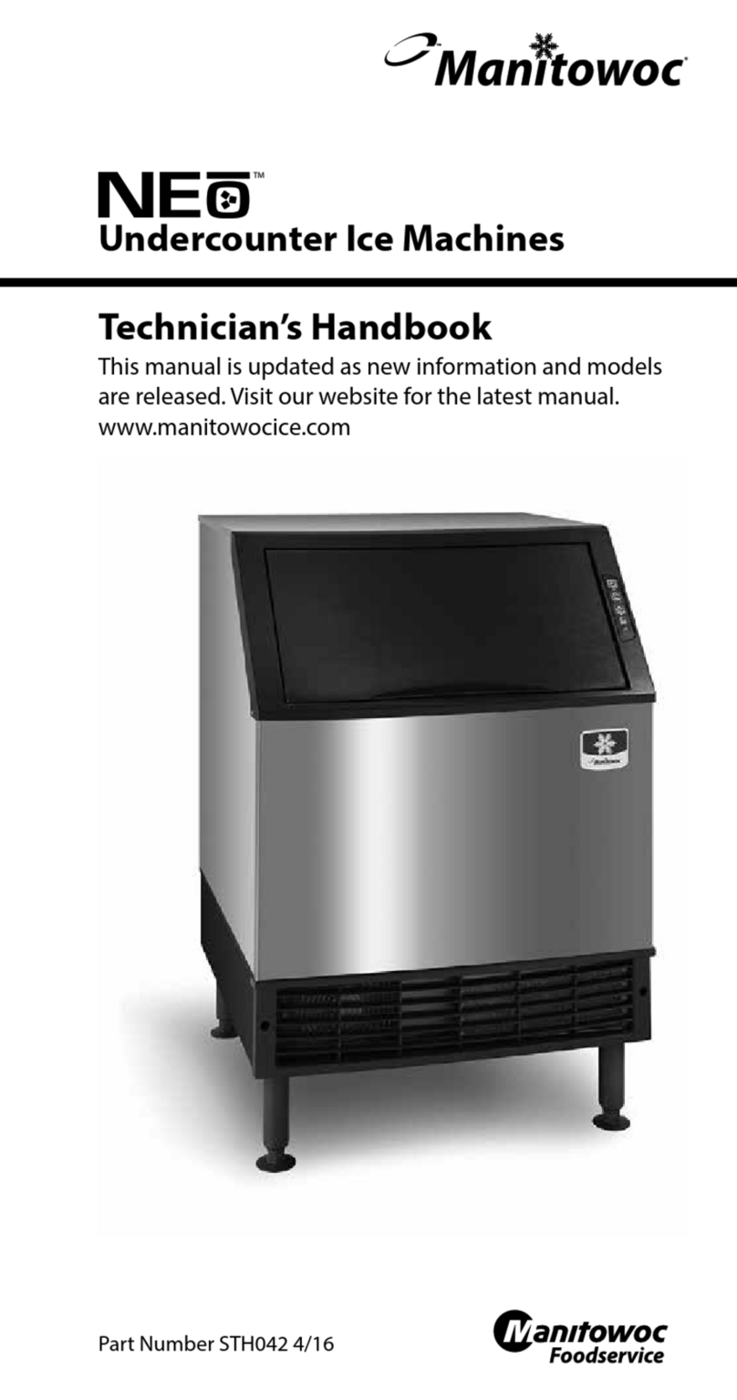 Manitowoc STH042 4/16 Technician's handbook
