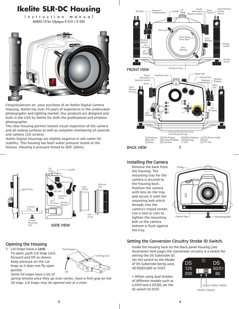 Ikelite SLR-DC 6855.10 User manual