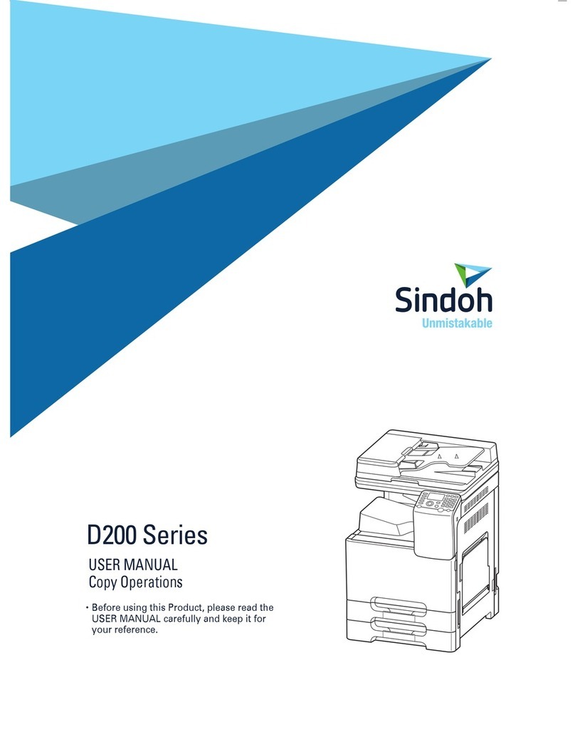 Sindoh D200 Series user manual