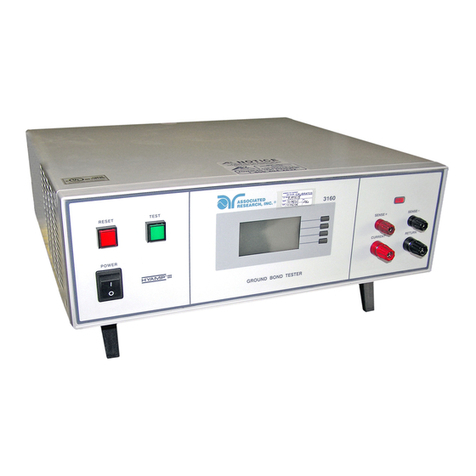 Associated Research HYAMP III 3140 Operation manual