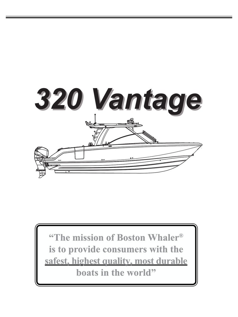 whaler 320 Vantage owner's manual